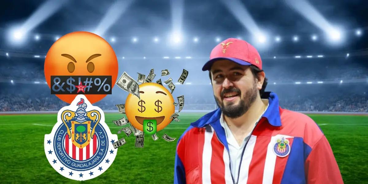 Vergara puede perder un negocio millonario, el patrocinador de Chivas que se manifestó