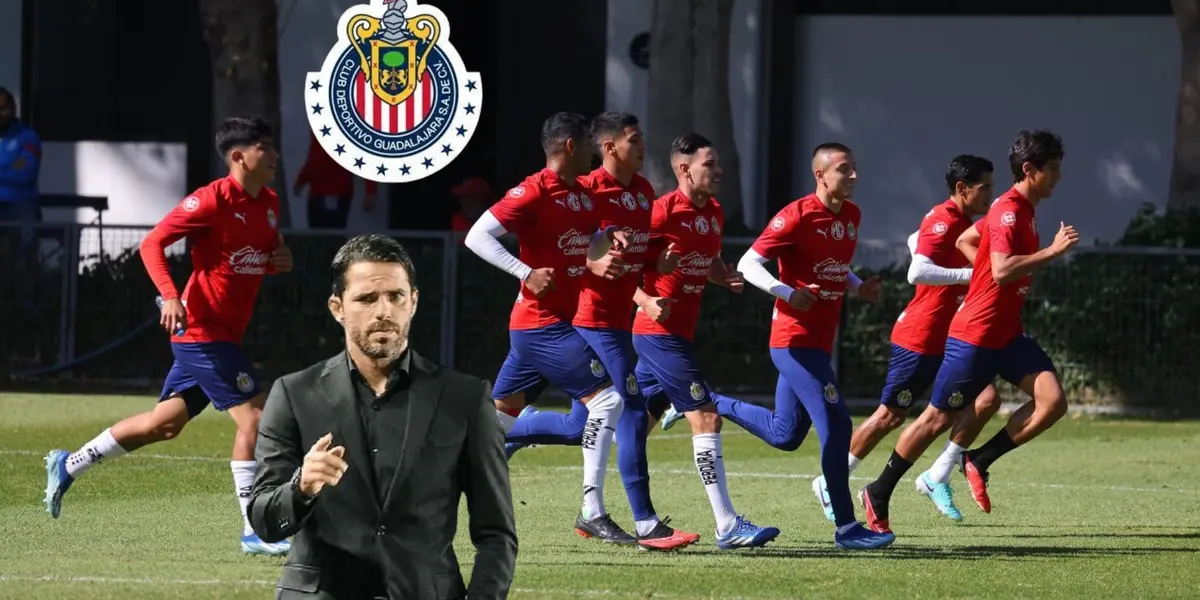 Foto: Antena 2 / Entrenamiento de Chivas de Guadalajara