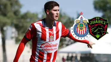 Foto: Armando González y su gol en Chivas ante Juárez