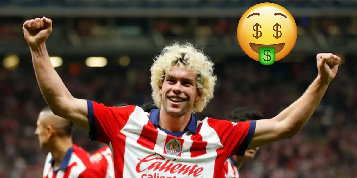 Foto: AS México / Cade Cowell vistiendo la camiseta de Chivas 