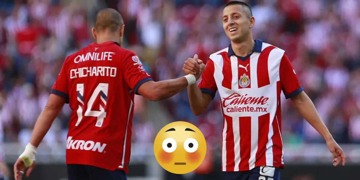 Foto: AS México / Chicharito Hernández y Roberto Alvarado en Chivas