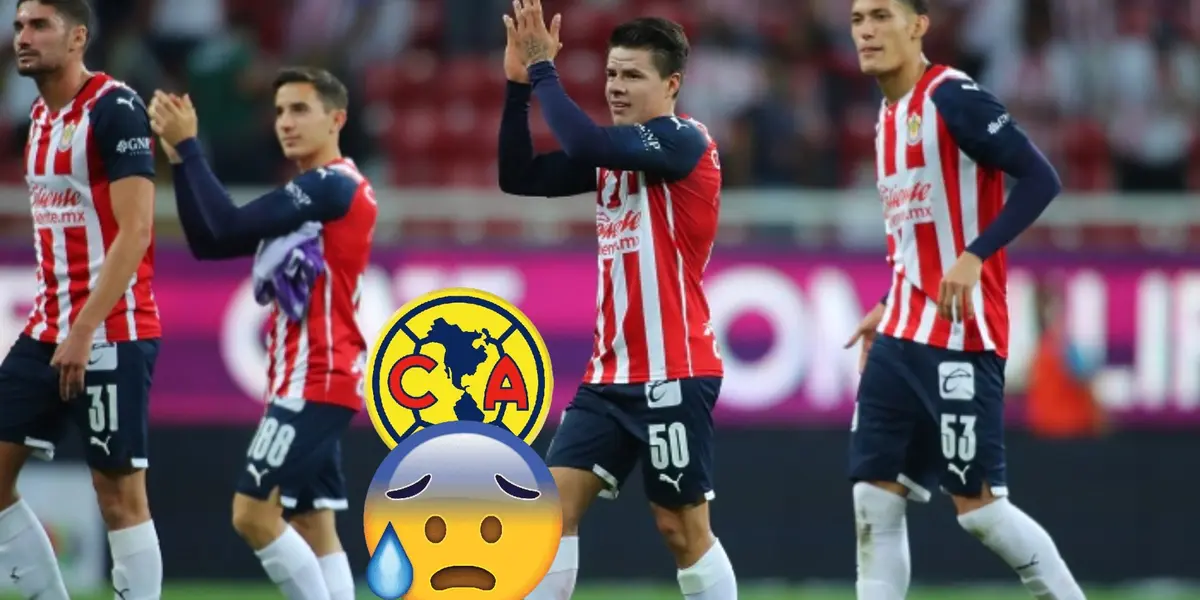 Foto: Chivas / Pável Pérez en los entrenamientos del Rebaño Sagrado