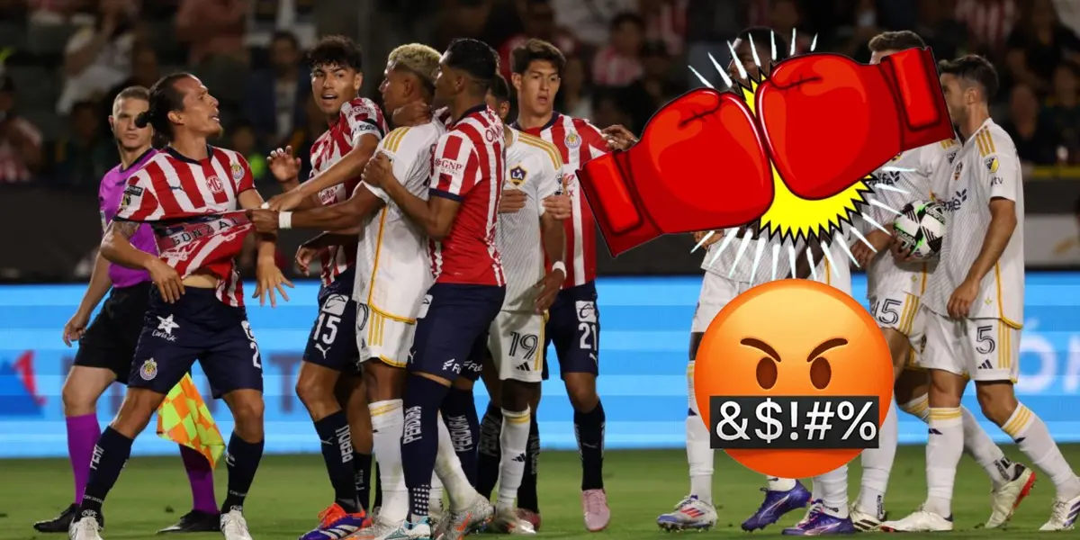 Fastidio en Chivas, la burla de Los Ángeles Galaxy después de la eliminación