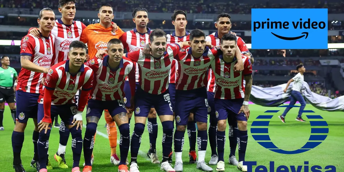 Foto de Chivas y Amazon y Televisa