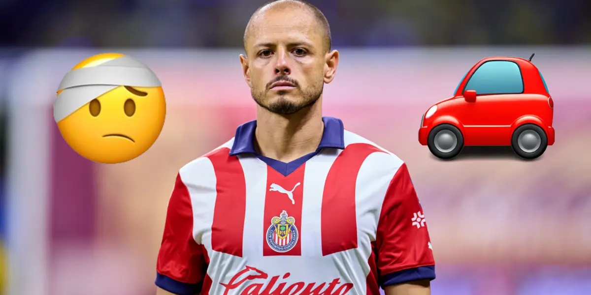 (VIDEO) ¿Chicharito no conduce por la lesión? Las imágenes del atacante de Chivas