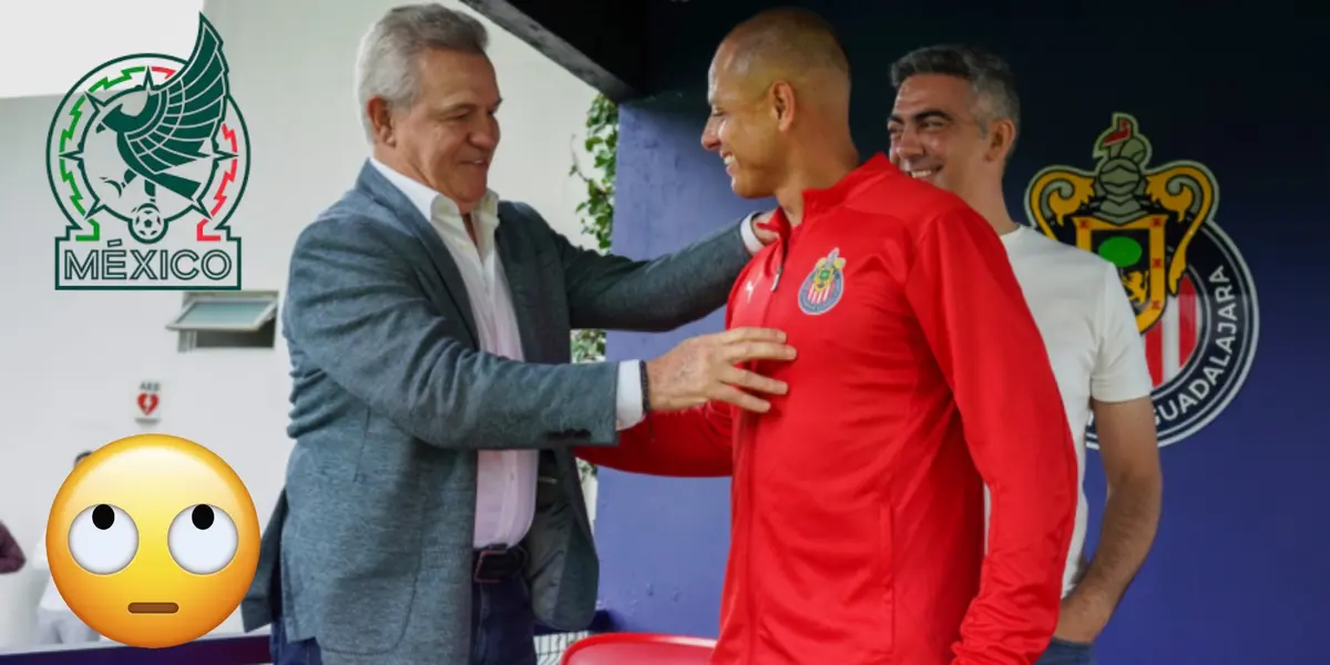 Foto: Esto / El reencuentro de Javier Aguirre y Chicharito Hernández 