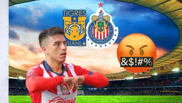 Foto: Fernando Beltrán en Tigres vs Chivas