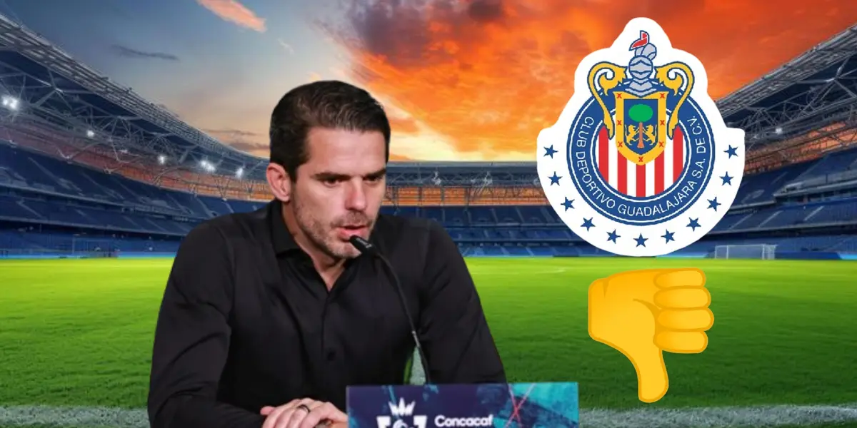 Foto: Fernando Gago en Chivas y Óscar Whalley