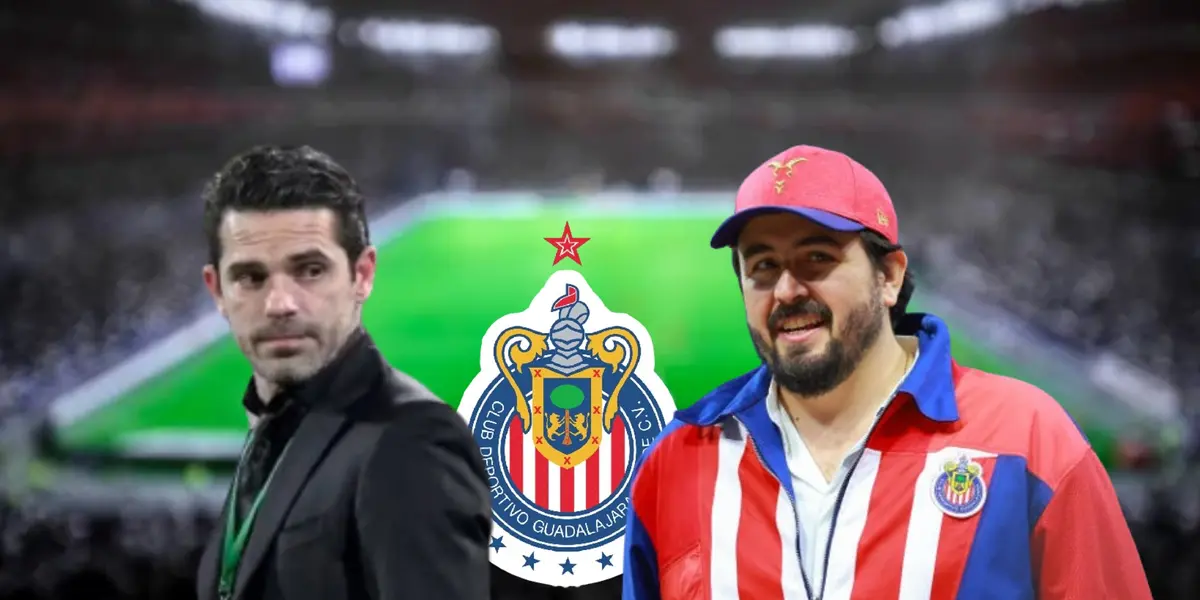 Foto: Fernando Gago y Amaury Vergara en Chivas