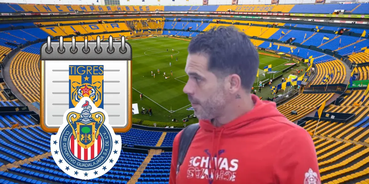 Foto: Fernando Gago y el equipo titular en Chivas para visitar a Tigres