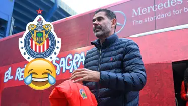 Foto: Fernando Hierro durante su etapa en Chivas