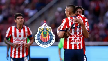 Foto: Festejo de gol en Chivas