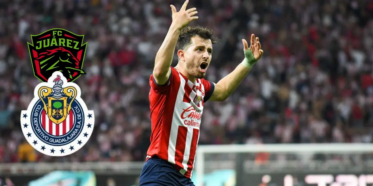 Foto: Fútbol Total / Alan Mozo defendiendo la camiseta de Chivas