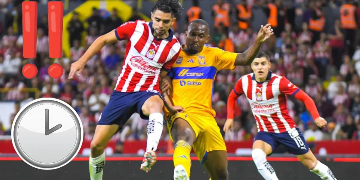 Foto: Futbol Total / Cambio de horario para Chivas - Tigres