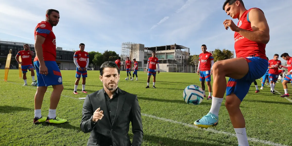 Foto: La Capital / Antonio Briseño en los entrenamientos de Chivas