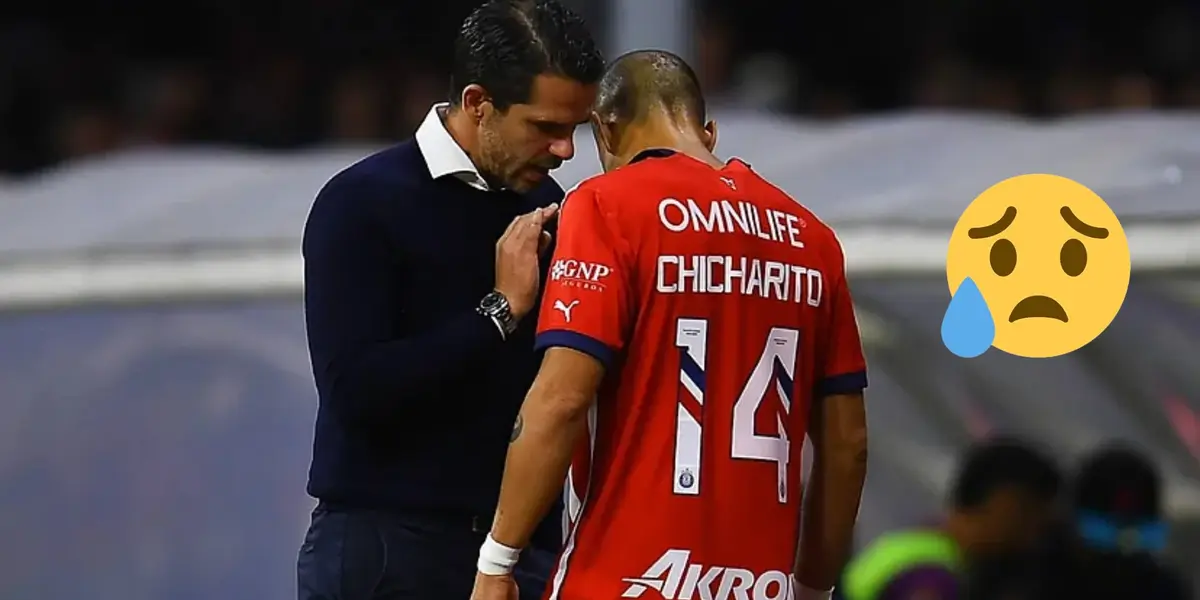 Foto: Marca / Fernando Gago y Chicharito Hernández 