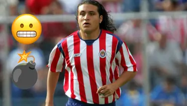 Foto: Mediotiempo / Héctor Reynoso vistiendo la camiseta de Chivas