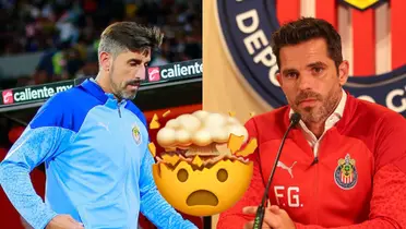 Foto: Sporting News / Veljko Paunovic y Fernando Gago en Chivas