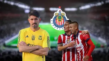 Foto: Veljko Paunovic en Tigres y el saludo con sus ex dirigidos de Chivas