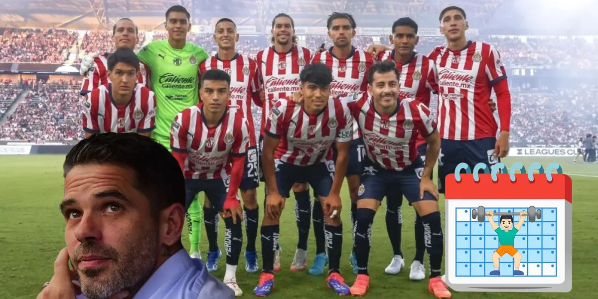 Fuente: Soy Fútbol / Fernando Gago y el plantel de Chivas