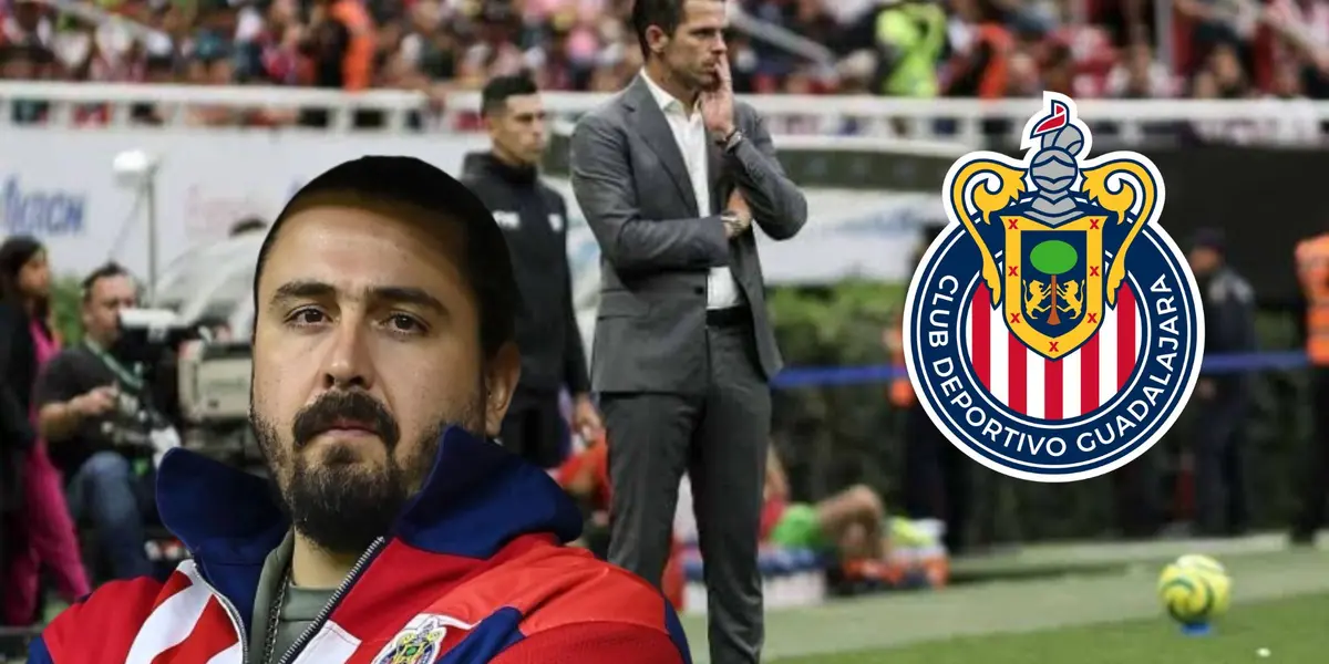 Gago en partido con Chivas y Amaury con el escudo de Chivas