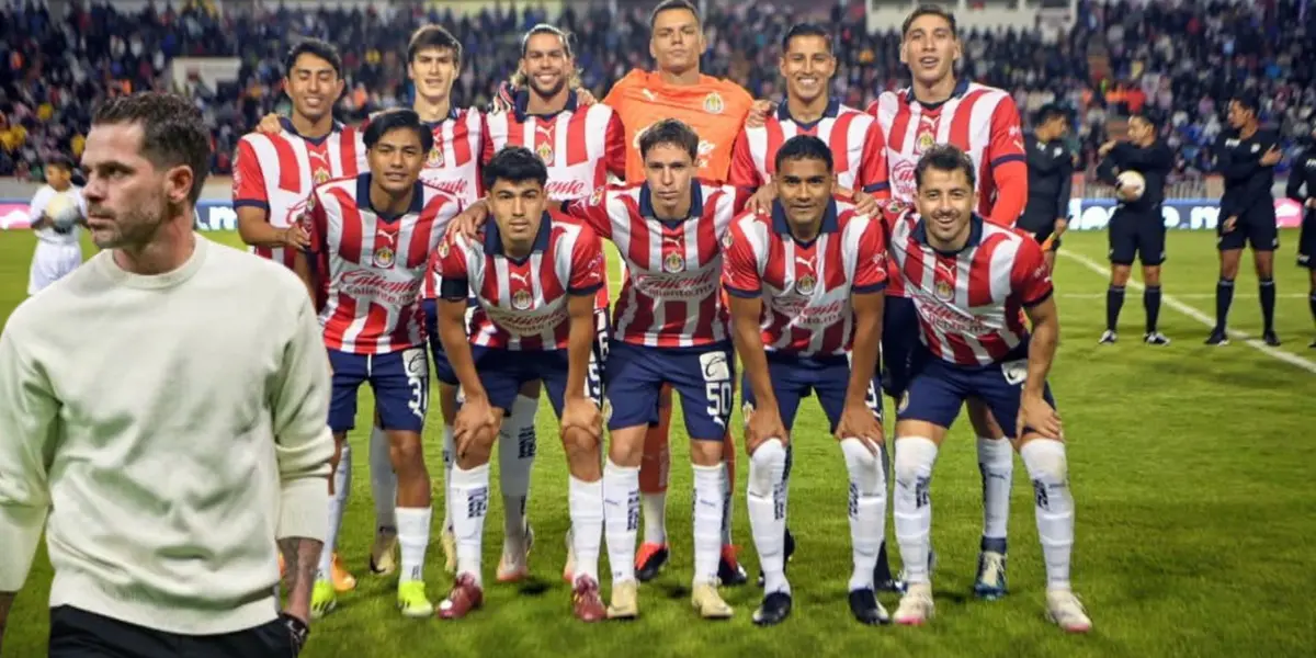 Gago y jugadores de Chivas en la copa por la paz