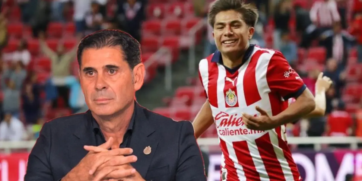 Hierro pensativo y Padilla celebrando con Chivas