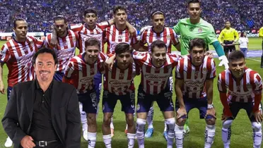 Hugol y jugadores de Chivas/FOTO: X Chivas