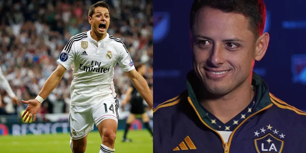 Javier Hernández se puso la camiseta del Real Madrid en su paso por España, hoy a esto se dedica el mexicano. 