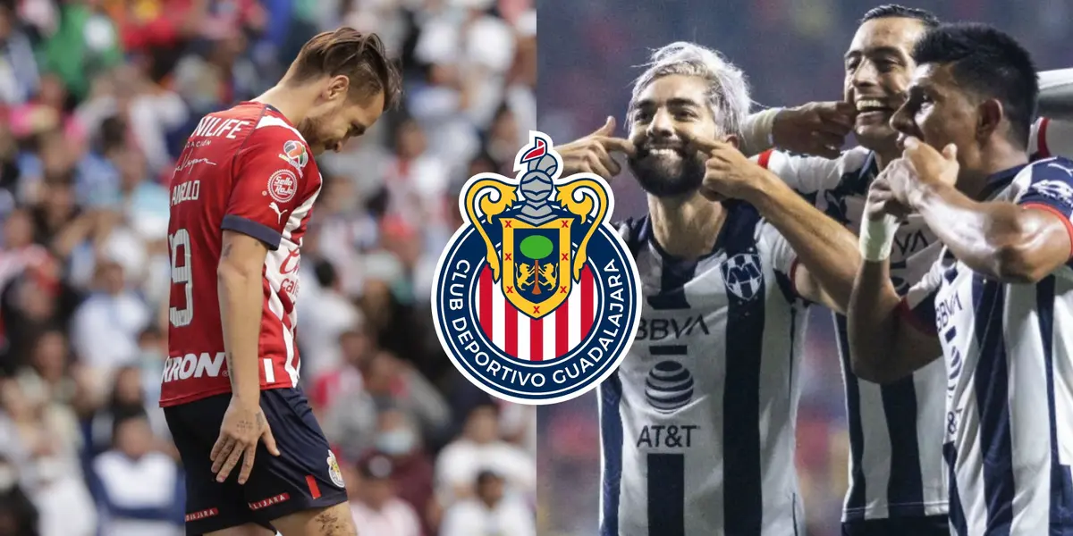 Jesús Angulo terminaría jugando en Rayados y su reemplazo en Chivas no sería Rodolfo Pizarro.