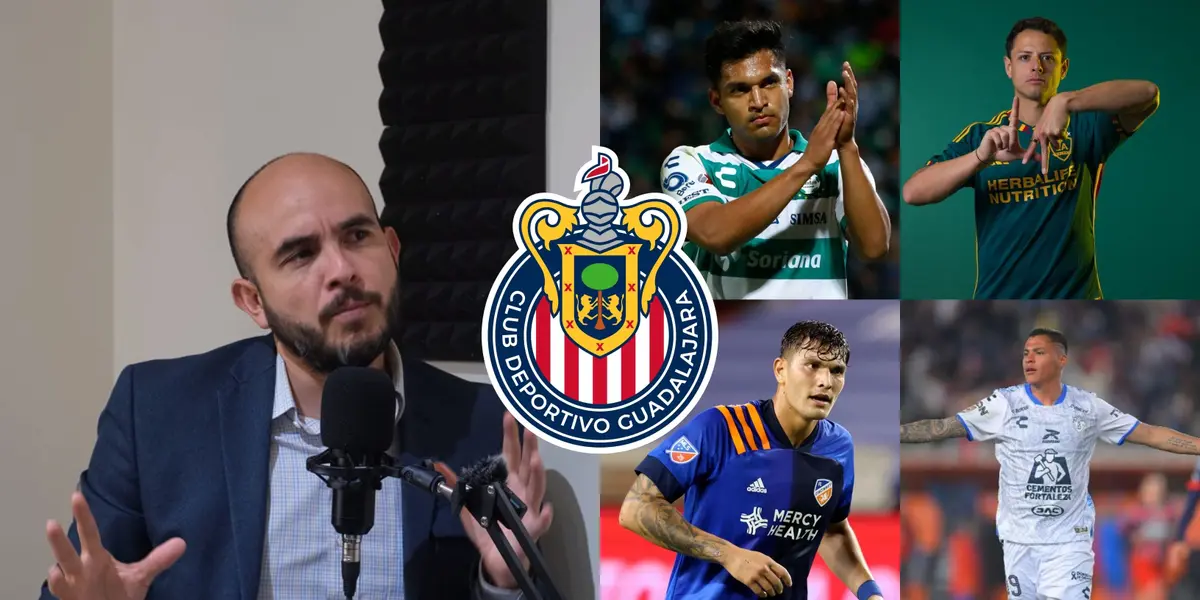 Jesús Bernal destapó al delantero que Fernando Hierro estaría buscando para reforzar a Chivas.  