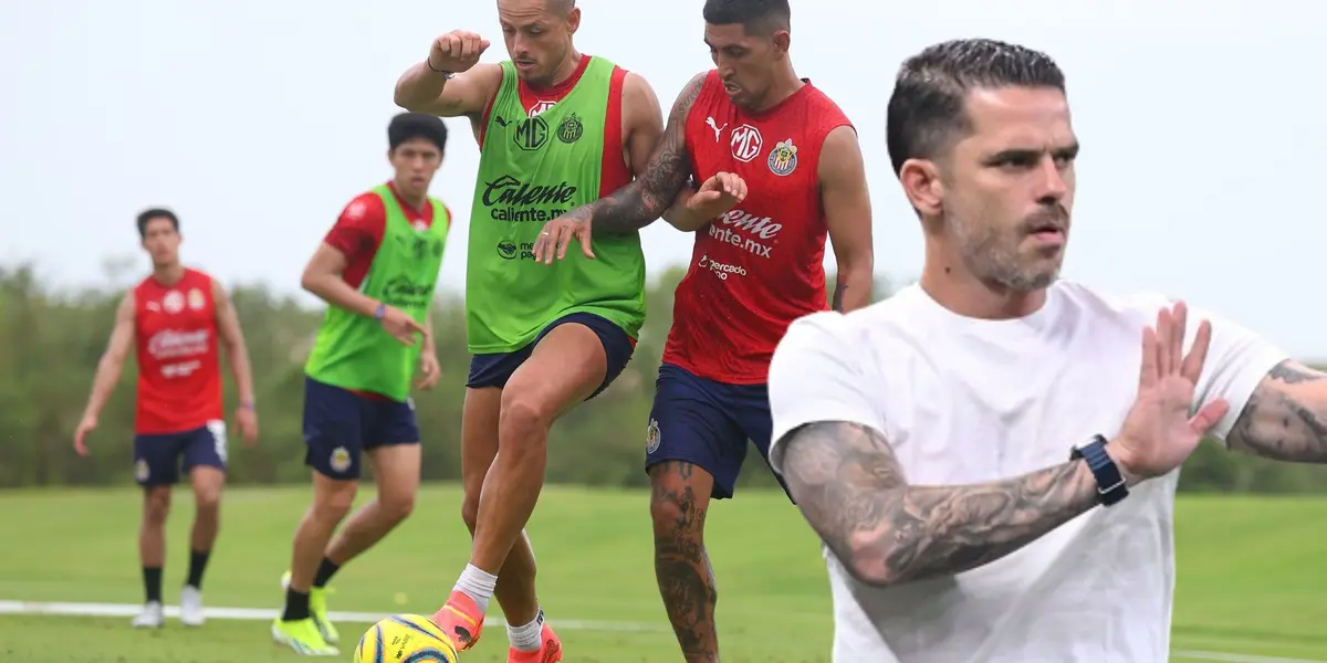 jugadores de Chivas en pretemporada y Gago