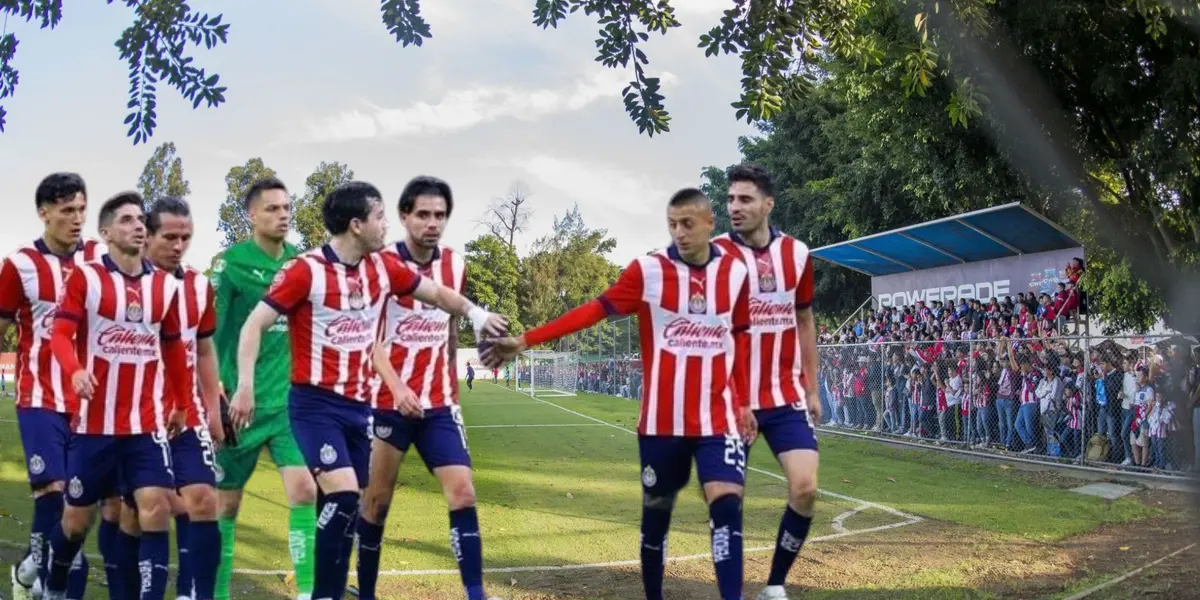 Jugadores de Chivas en Verde Valle