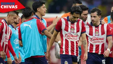 Jugadores de Chivas (Fuente: MEXSPORT)