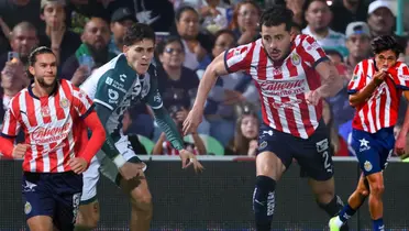 Jugadores de Chivas vs Santos/FOTO: Podium Deportivo