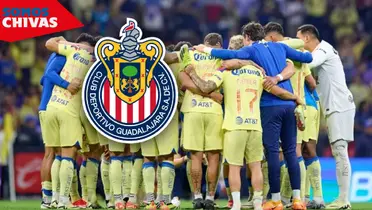 Jugadores del América (Fuente: MEXSPORT)