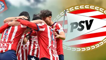 Jugadores del PSV (Fuente: MEXSPORT)