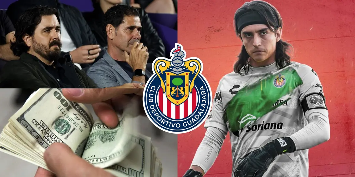 La increíble cantidad que Amaury Vergara pagaría para llevarse a Carlos Acevedo a Chivas.