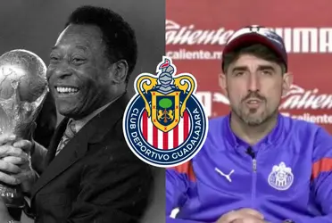 La muerte de Pelé también fue una gran perdida para el técnico de Chivas Veljko Paunović.