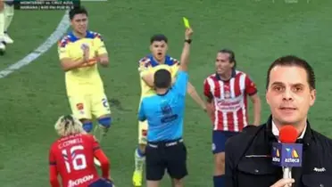 Le sacan la amarilla al Oso vs América y Martinoli 