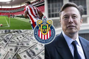 Lo que Elon Musk o cualquier empresario tendría que pagar para comprar a Chivas. 