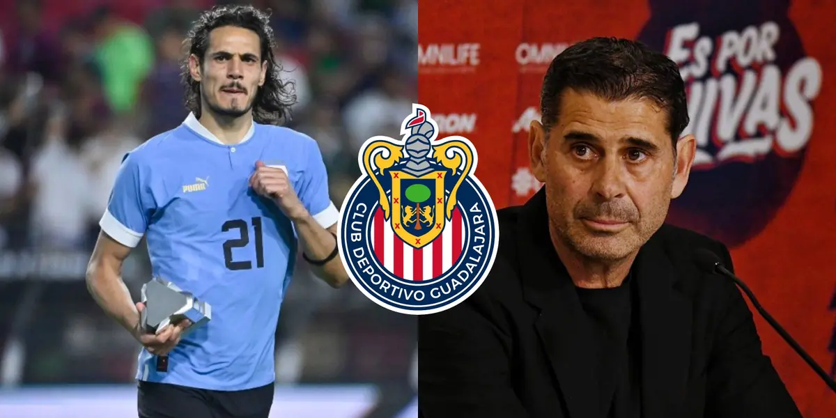 Lo que Fernando Hierro tendría que ofrecer para traer al Cavani mexicano a jugar en Chivas. 