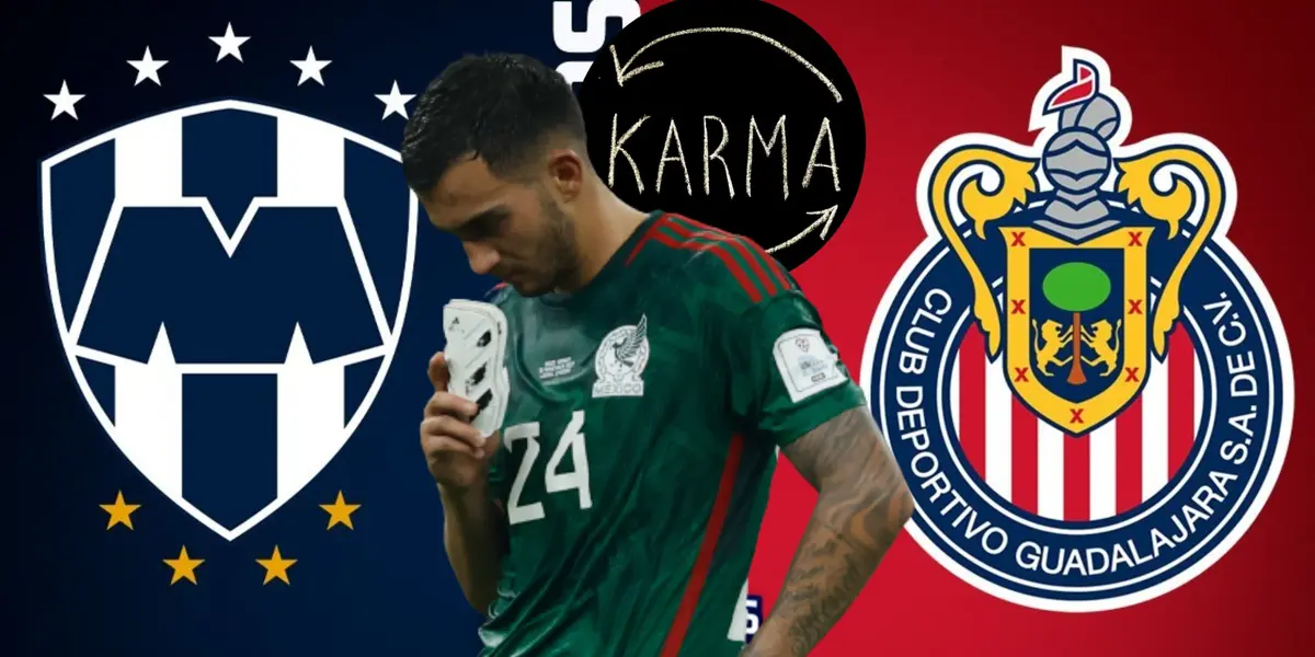 Luis Chávez volvió a rechazar a Chivas, este es el karma que le espera en Rayados.  