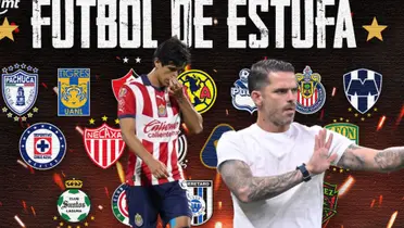 Macías y Gago con los equipos de la Liga MX