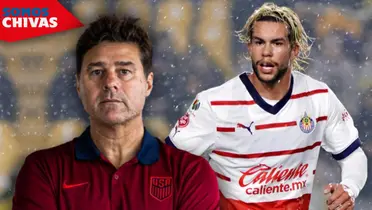 Mauricio Pochettino y Cade Cowell (Fuente: MEXSPORT)