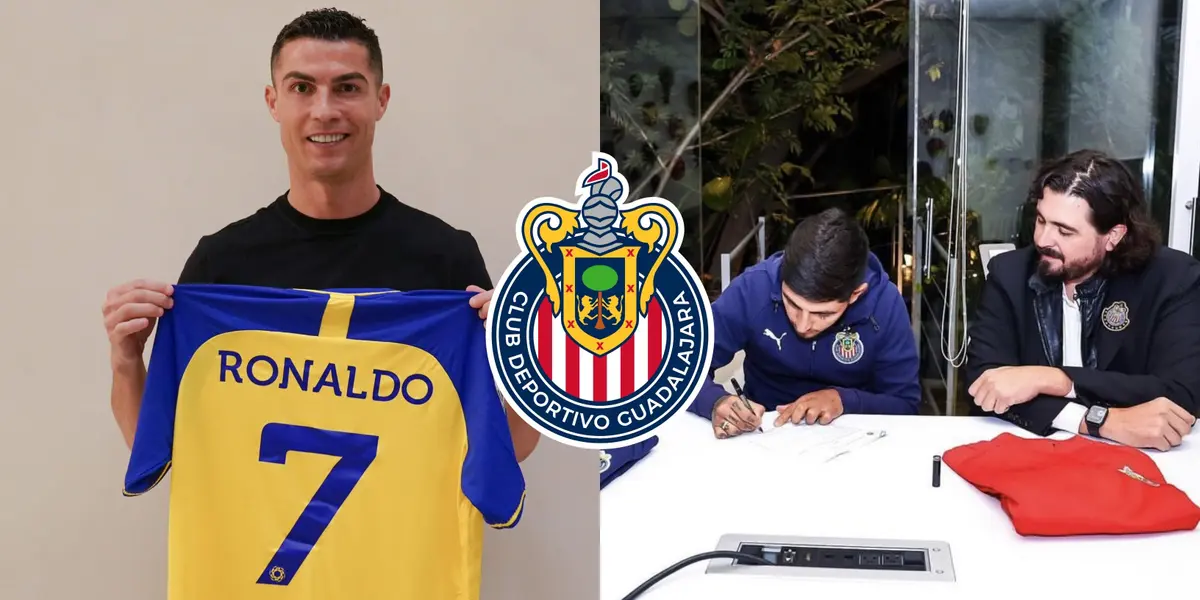 Mientras Cristiano Ronaldo rompería todos los récords en Arabía, lo que Víctor Guzmán ganaría en Chivas. 