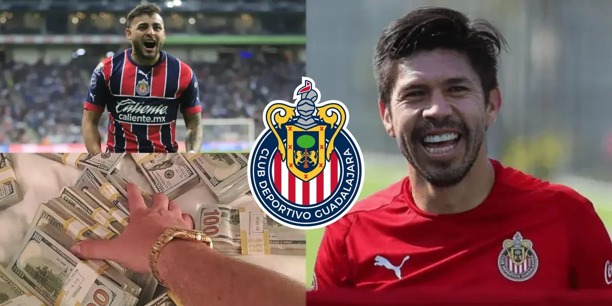 Mientras Oribe Peralta ganaba una fortuna en Chivas, esto es lo que actualmente gana Alexis Vega.