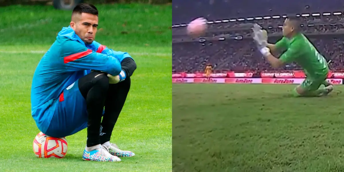 Miguel Jiménez se acabó comiendo el primer gol del partido frente a Tigres.