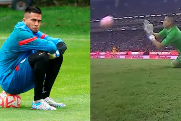 Miguel Jiménez se acabó comiendo el primer gol del partido frente a Tigres.