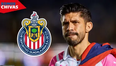 Oribe Peralta en Chivas (Fuente: MEXSPORT)